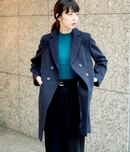 ADAM ET ROPÉ FEMME チェスターコート