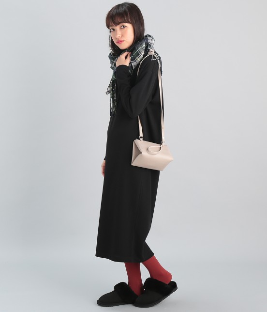 ROPÉ PICNIC サカリバVネックワンピース【ロング丈】