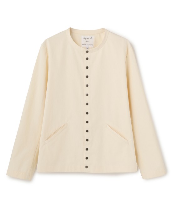 【agnes b. pour ADAM ET ROPE'】CARDIGAN PRESS ¥28,080