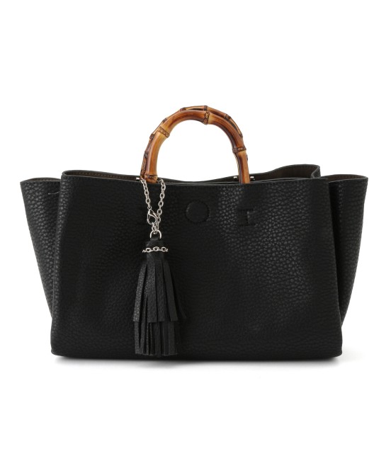 ROPÉ 2wayバンブーハンドルバッグ