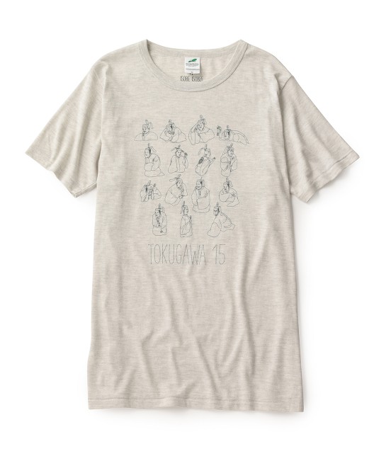 磯部磯兵衛物語×JUNRed　徳川家15兄弟Tシャツ