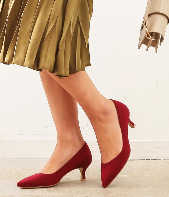 ROPÉ ローヒールパンプス