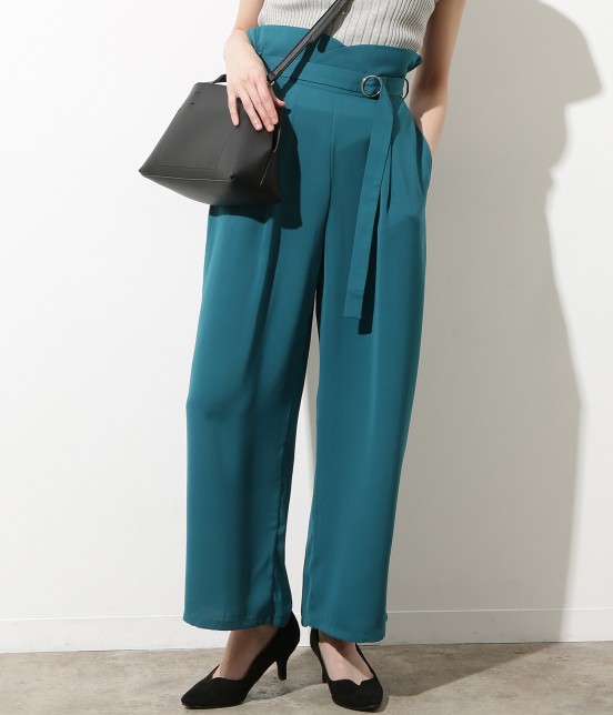 High Waist Wide Pants
